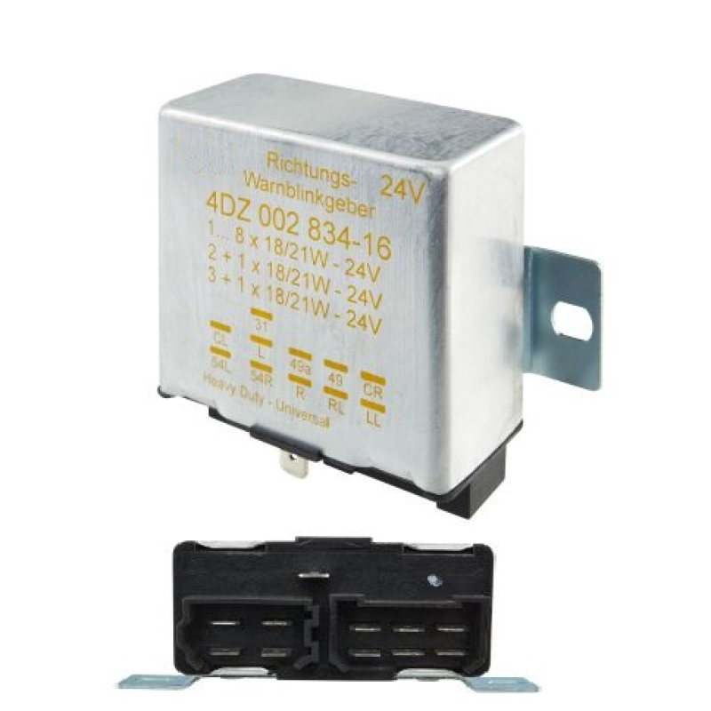 Реле поворотів 24V, (11pin) Mercedes Lk/Ln2, Mk, Ng, Oh, Sk, T2/L, Unimog, T2/Ln1 59-, Iveco P/Pa 84-