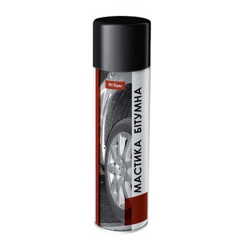 Антикорозійне покриття PITON мастика бітумна 500мл.
