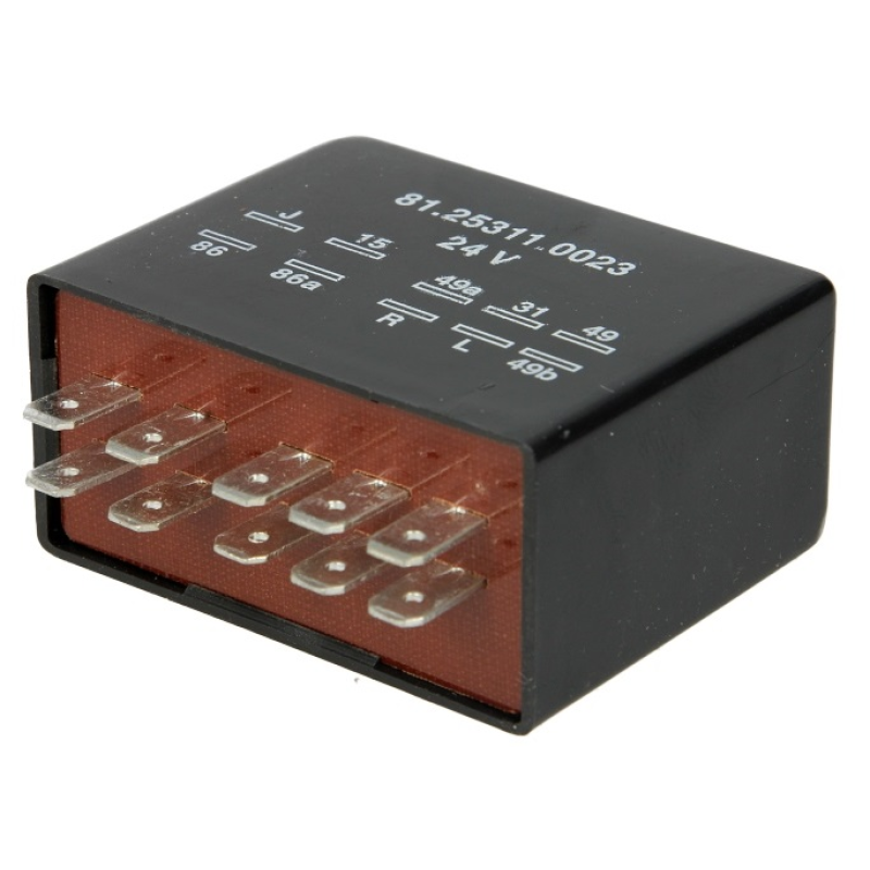 Реле поворотів 24V, (10pin) Man F2000, F90 86- Реле поворотів 24V, (10pin) Man F2000, F90 86-