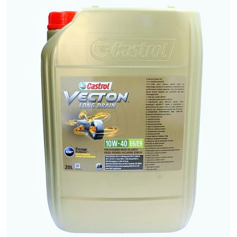 Олива моторна Castrol Vecton Long Drain 10W40 E6/E9 20л.