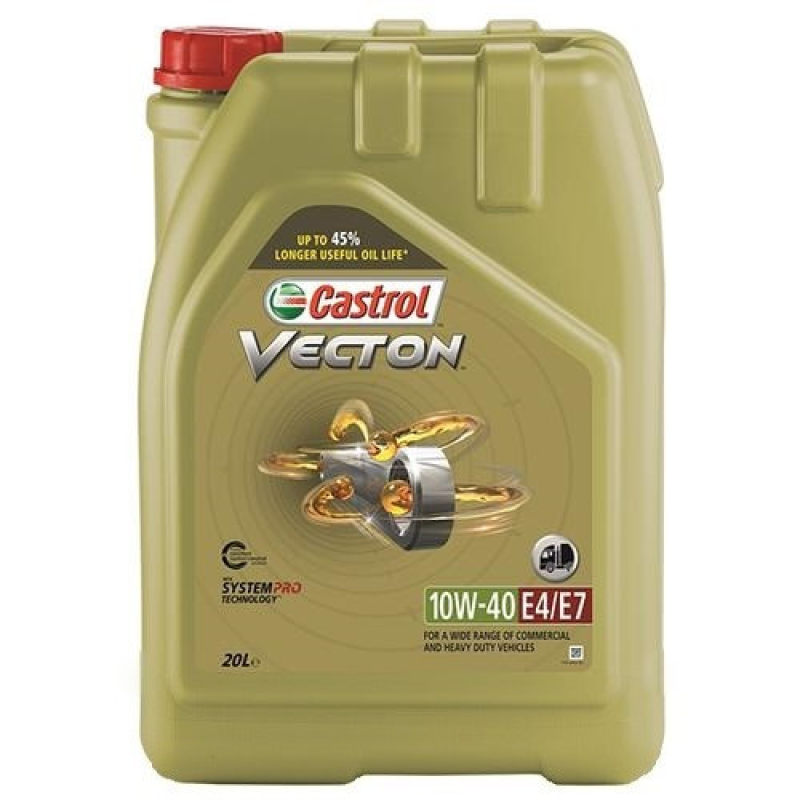 Олива моторна Castrol Vecton 10W40 E4/E7 20л.