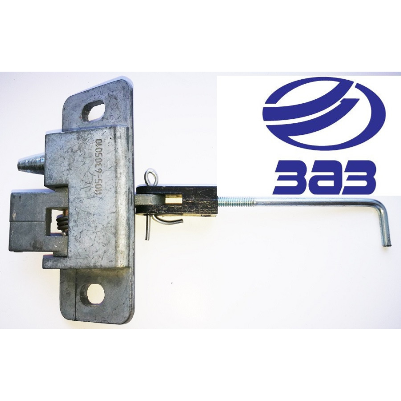 Замок багажника (средняя часть) с тягой ЗАЗ-1105 Дана (ЗАЗ, оригинал)