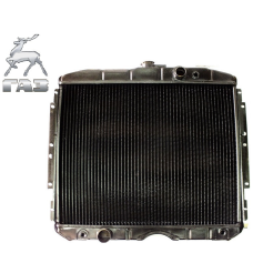 Радіатор ГАЗ-3307 охолодження двигуна, алюмінієвий 2-х рядний.