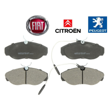Колодки гальмівні передні CITROEN JUMPER, FIAT DUCATO, PEUGEOT BOXER 94-02