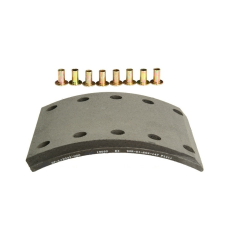 Накладка гальмівна 420х180 станд. BPW, KASSBOHRER, SAF, RVI G, MAGNUM із заклеп. (компл. на вісь)