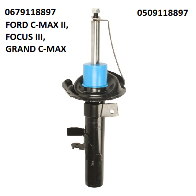 Амортизатор передній правий FORD C-MAX II, FOCUS C-MAX, FOCUS III, mk3 USA, GRAND C-MAX 03-15