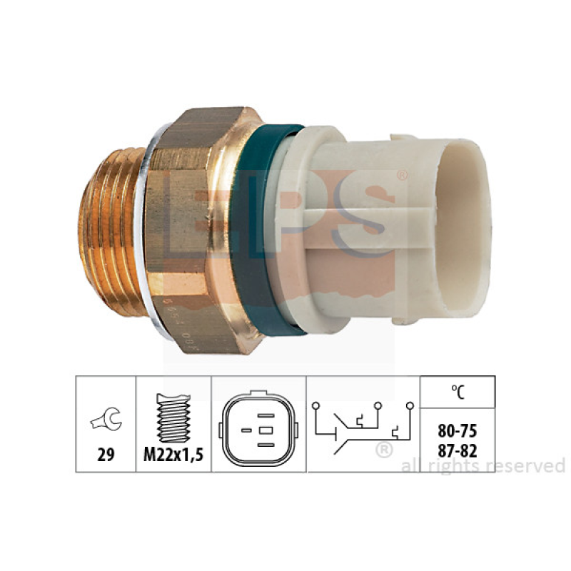 Датчик вентилятора VW TRANSPORTER IV 1.8-2.5D 90-98