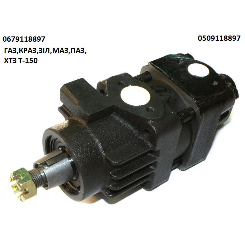 Насос ГПК ГАЗ, КрАЗ, ЗіЛ, ПАЗ, МАЗ без шківа та бачка