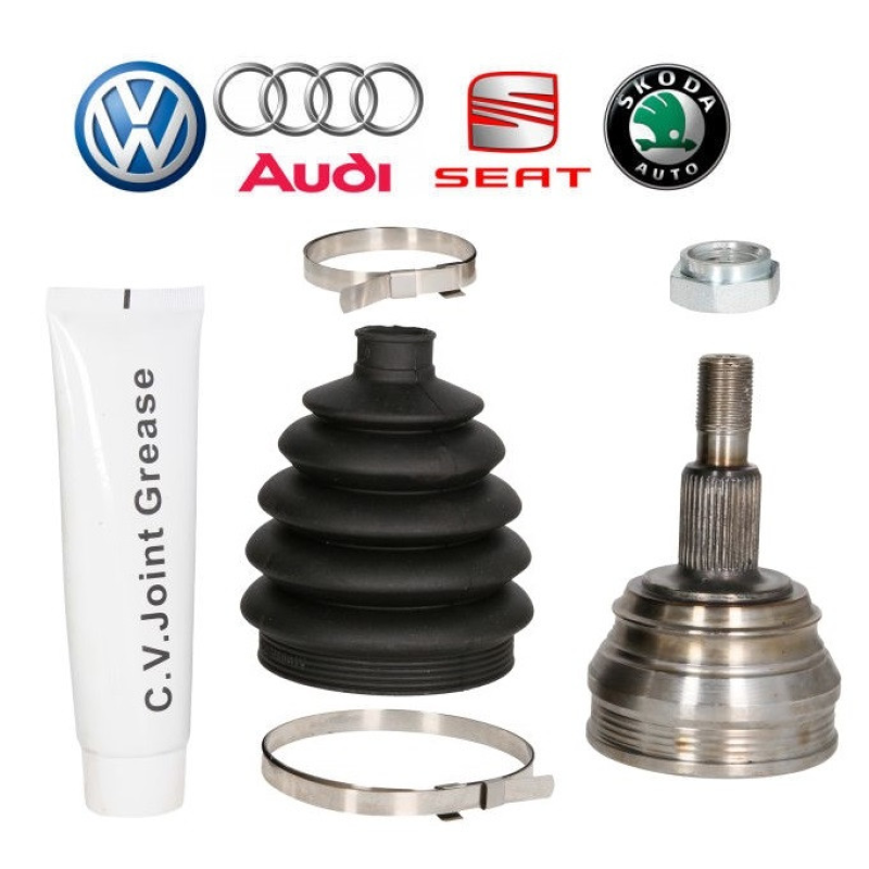 Шарнір зовнішній AUDI A3; SEAT CORDOBA,IBIZA,LEON,TOLEDO; SKODA OCTAVIA; VW BORA,GOLF,PASSAT 90-13 Шарнір зовнішній AUDI A3; SEAT CORDOBA,IBIZA,LEON,TOLEDO; SKODA OCTAVIA; VW BORA,GOLF,PASSAT 90-13