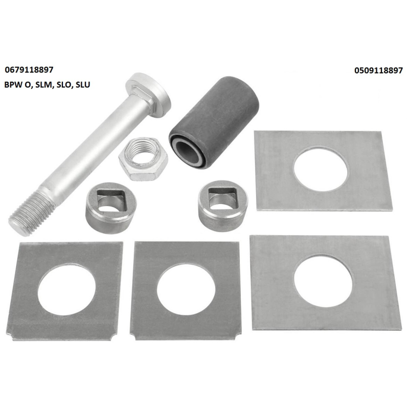 Ремкомплект ресори BPW O, SLM, SLO, SLU (30x57x102)