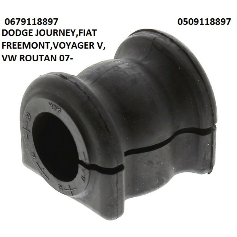 Втулка стабілізатора переднього DODGE JOURNEY, FIAT FREEMONT, CHRYSLER VOYAGER V, VW ROUTAN 07-