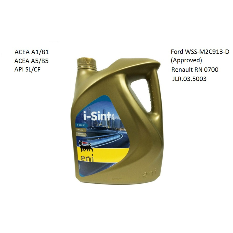 Олива моторна ENI I-Sint tech F 5W-30 4L FORD, JAGUAR, LAND ROVER, RENAULT