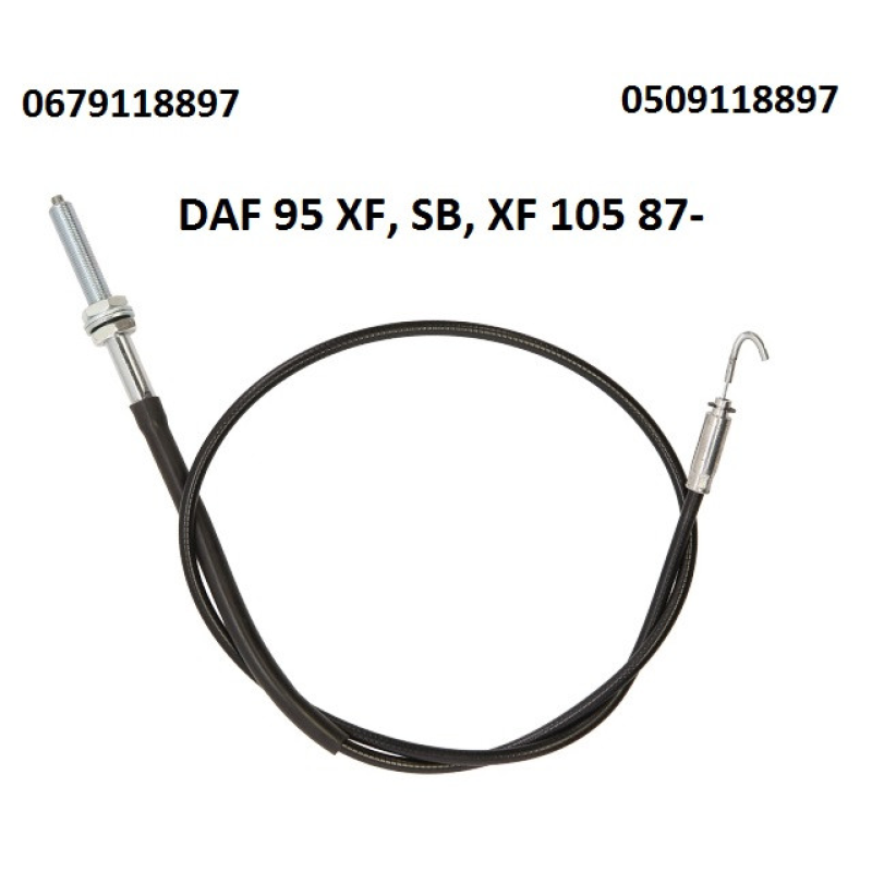 Трос капота DAF 95 XF, SB, XF 105 87-