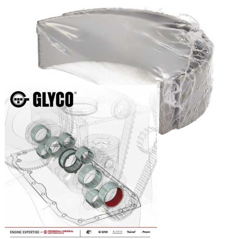 Вкладиші шатунні Р1 0.50 (М/К) КамАЗ-7405 (GLYCO)