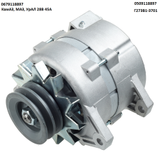 Генератор КамАЗ, МАЗ, УАЛ 28 В 45 А