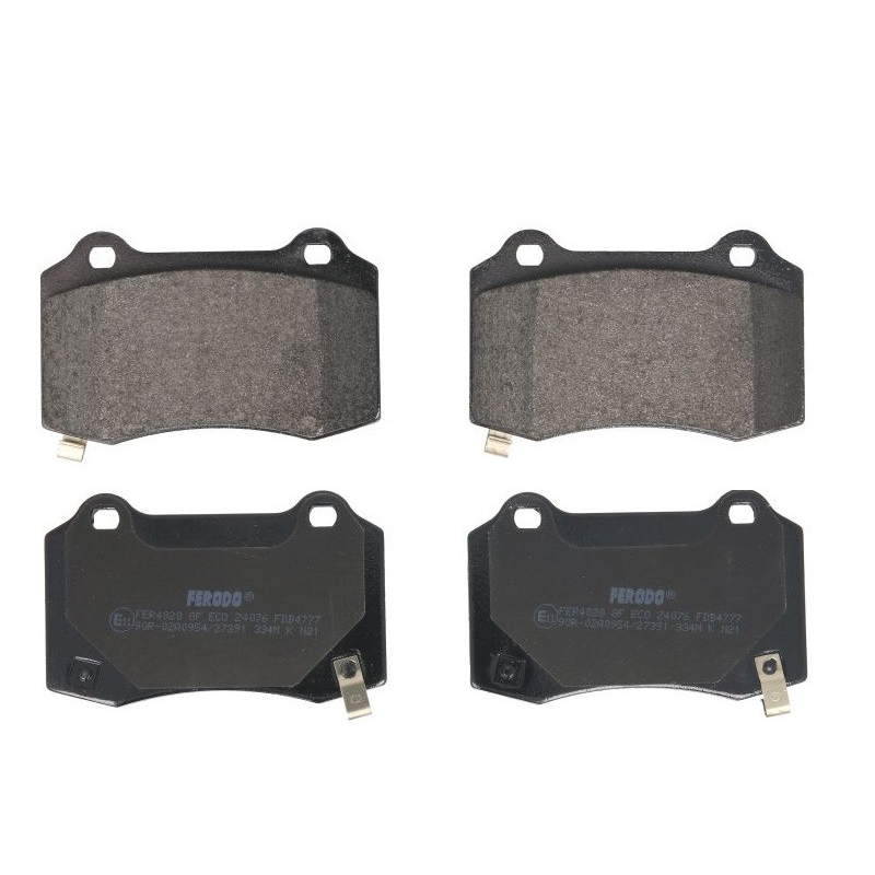 Колодки задні TESLA MODEL S /X; CHRYSLER 300C; DODGE CHALLENGER,CHARGER; JEEP CHEROKEE III /IV 04-