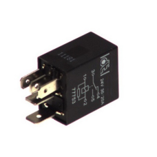 Реле універсальне 24V, 30/20А, 5-ти контактне, з резистором