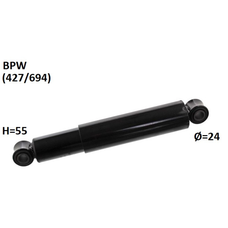 Амортизатор (L=427/694 mm) BPW