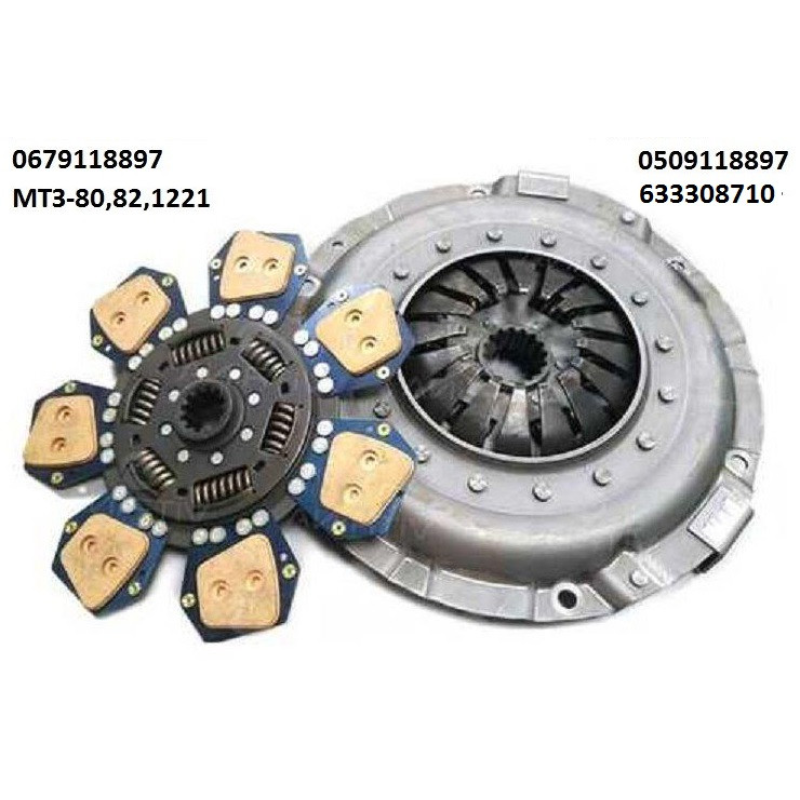 Зчеплення МТЗ-80,-82,-1221 пелюсткове (без муфти)