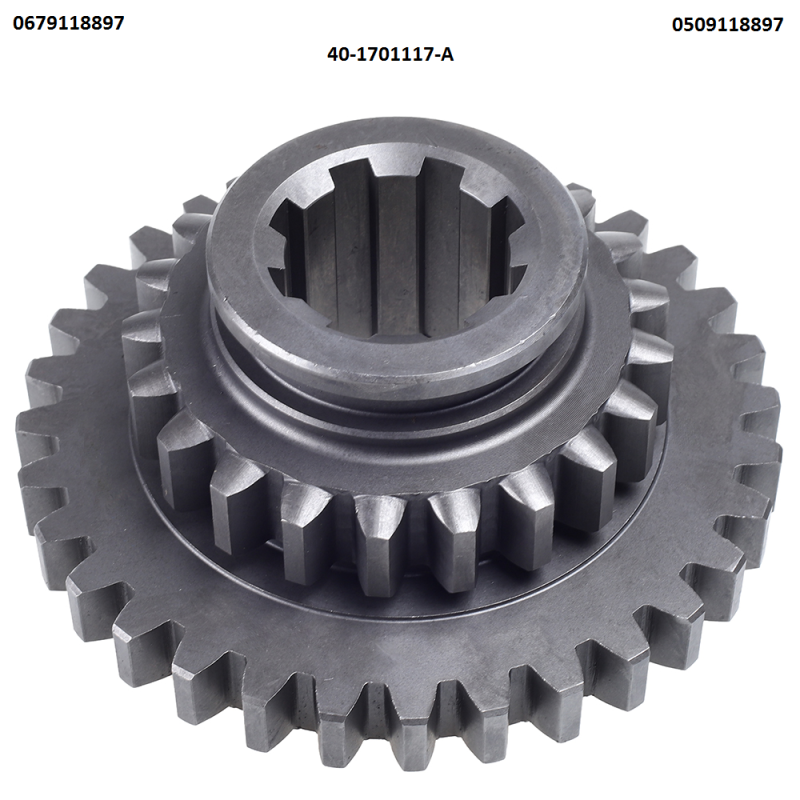 Шестерня 2-ї та 4-ї КПП ковзаюча, 32/21 зубів ЮМЗ Шестерня 2-ї та 4-ї КПП ковзаюча, 32/21 зубів ЮМЗ
