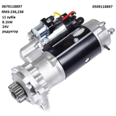 Стартер 24 В, 8.1 кВт, 11зуб ЯМЗ-236, -238 КРАЗ, МАЗ, Т-150, ДОН-1500